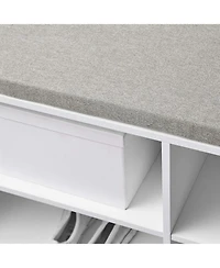 DormCo Yak About It Double Seater Storage Bench with Top Cushion