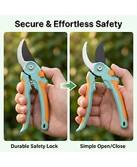 Xdovet SK5 Steel Non-Stick Coated Garden Pruning Shears