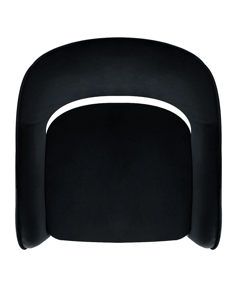 Maison Boucle Upholstered Counter Stool Set of 4 With Arms, Velvet Kitchen Island Counter-Height Bar Stools, Modern Waterfall Silhouette
