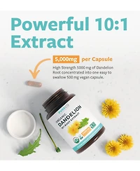 Pure Co. Dandelion Capsules, 120 Count