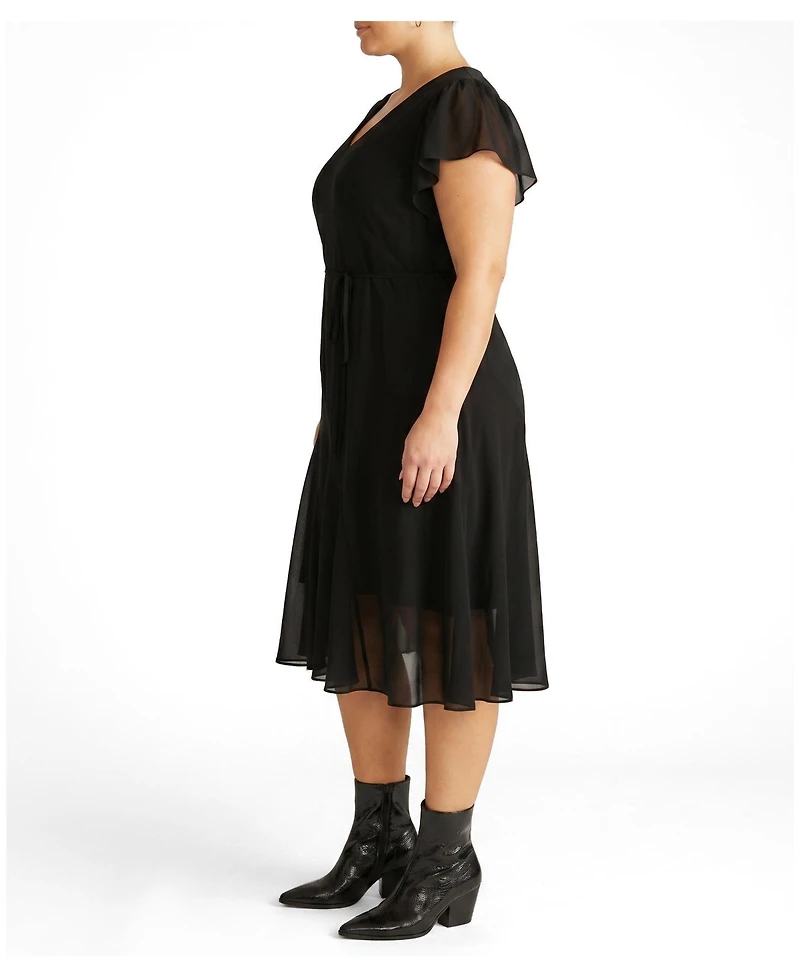 Universal Standard Plus Seville Chiffon Dress