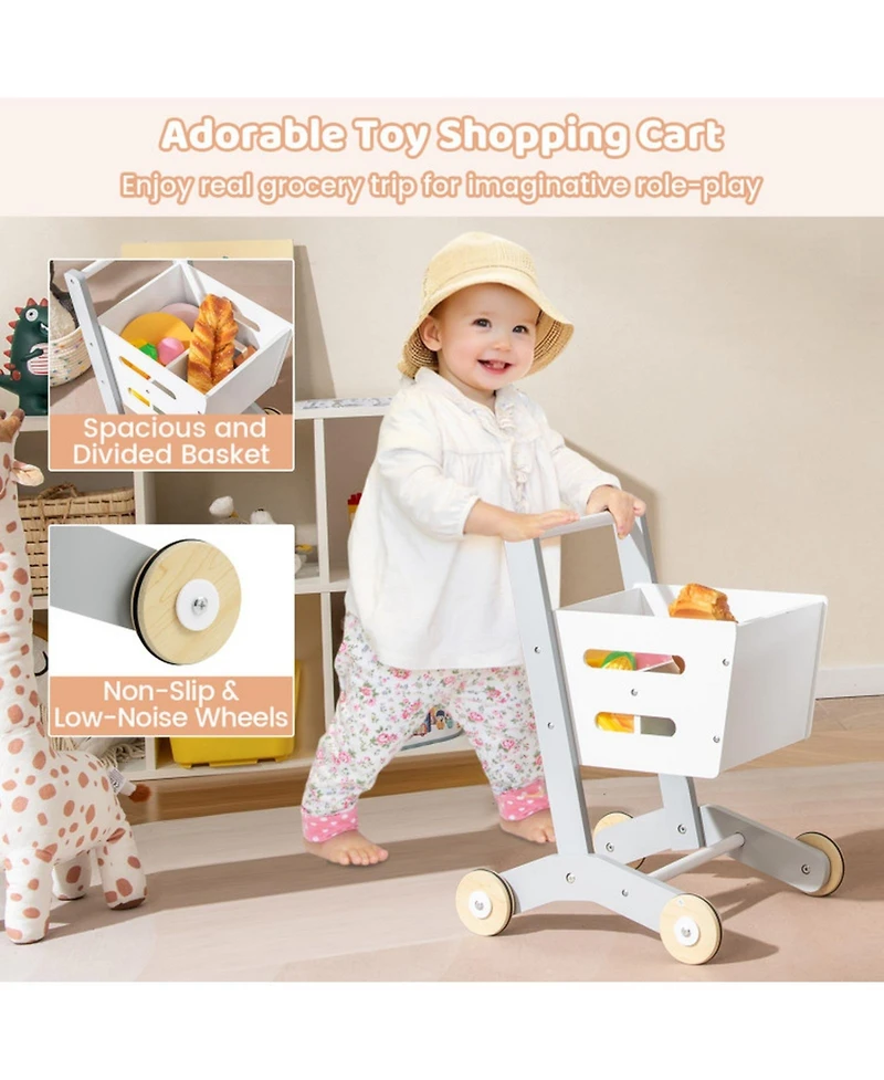 Sugift Convertible Kids Grocery Store 3-Piece Playset, Ages 3+