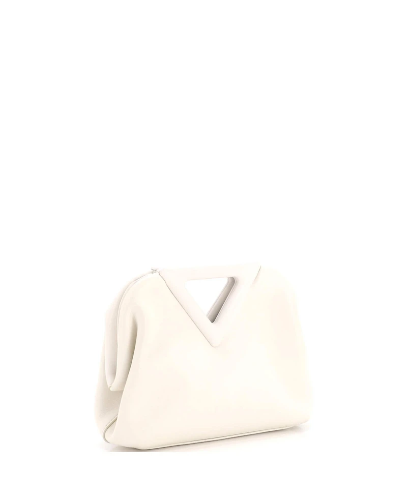 Pre-Owned Bottega Veneta Small Point Shoulder Bag Leather