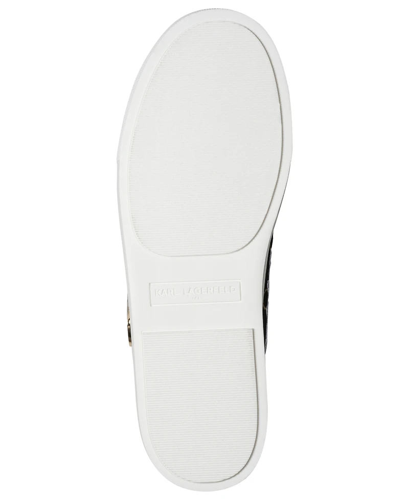 Karl Lagerfeld Paris Women's Cambria Macaron Slip-On Sneaker Mules