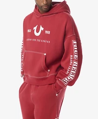 True Religion Men's Big T Arch Logo Hoodie