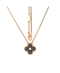 Pre-Owned Van Cleef and Arpels Vintage Alhambra Pendant Necklace