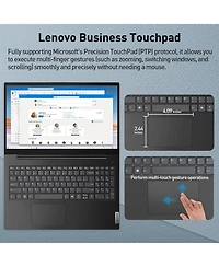 Lenovo V-Series V15 Business Laptop, 15.6" Fhd, Intel N-Series N150, Intel Graphics, 32GB DDR5, 2TB Ssd, Wi-Fi 6, Win11 Pro, Black