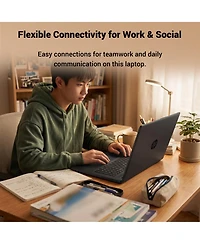 Hp Essential 17.3" Hd Laptop, Intel Core 5 120U, Intel Graphics, 16GB Ram, 512GB Ssd, Wi-Fi 6, Win11 Home, Black
