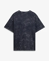 New Era Women's Navy Milwaukee Brewers Mineral Wash Oversized T-Shirt