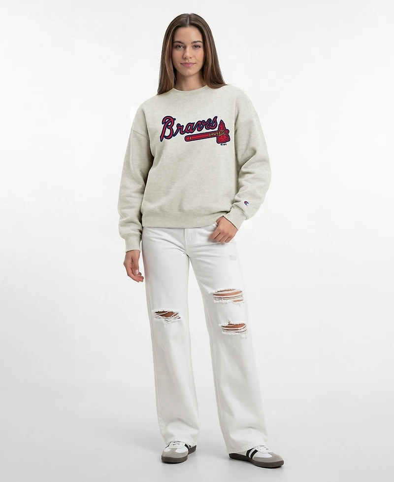 Champion Women's Atlanta Braves All-Star Relaxed-Fit Midweight Sweatshirt