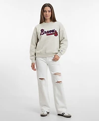 Champion Women's Atlanta Braves All-Star Relaxed-Fit Midweight Sweatshirt