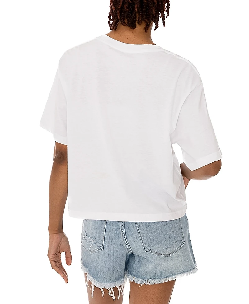 Gameday Couture Women's White Byu Cougars Claim To Fame Boxy Cropped T-Shirt