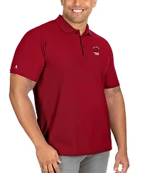 Antigua Men's Red Miami Heat Big Tall Legacy Pique Polo Shirt