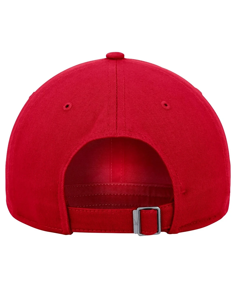 Nike Big Boys and Girls Red U.s. Paralympics Crest Logo Club Adjustable Hat