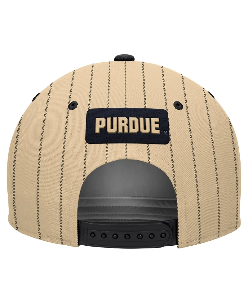Nike Men's Gold Purdue Boilermakers Pro Dri-fit Snapback Hat