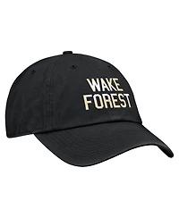 Nike Men's Black Wake Forest Demon Deacons Club Adjustable Hat