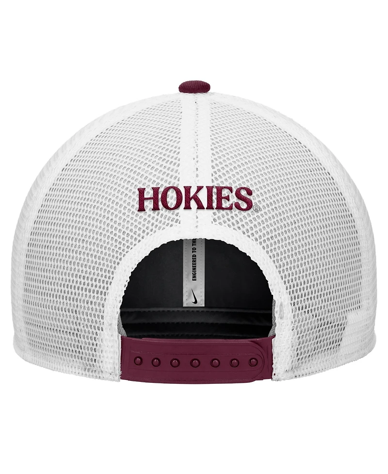 Nike Men's Maroon Virginia Tech Hokies Rise Trucker Dri-fit Adjustable Hat