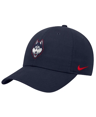 Nike Men's Navy UConn Huskies 2026 Sideline Club Adjustable Hat