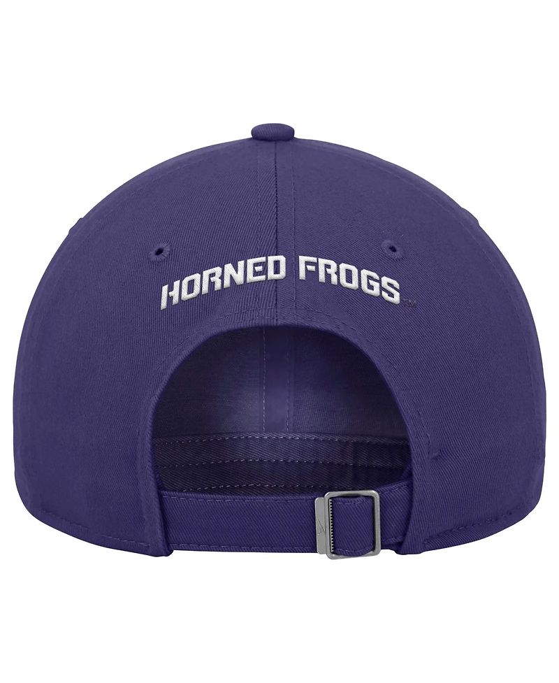 Nike Men's Purple Tcu Horned Frogs 2026 On-Field Club Adjustable Hat