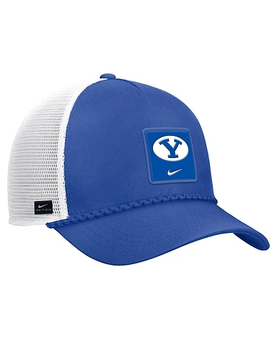 Nike Men's Royal Byu Cougars 2026 On-Field Rope Adjustable Trucker Hat
