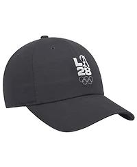 Nike Men's Anthracite LA28 Summer Olympics Script Club Adjustable Hat
