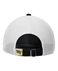Nike Men's Black Wake Forest Demon Deacons On-Field Club Adjustable Trucker Hat
