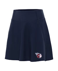 Antigua Women's Navy Cleveland Guardians Chip Skort