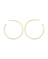 Coach Gold Classic Large Hoop Earrings