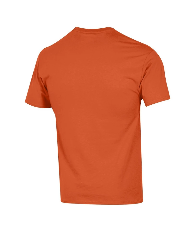 Champion Men's Orange Virginia Cavaliers Basic Arch T-Shirt