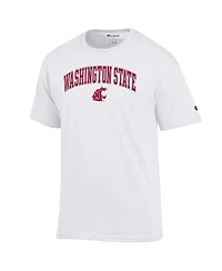 Champion Men's Champion White Washington State Cougars Arched Logo T-Shirt
