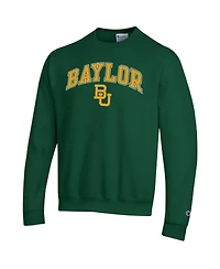 Champion Men's Champion Green Baylor Bears Arch Over Logo Pullover Sweatshirt