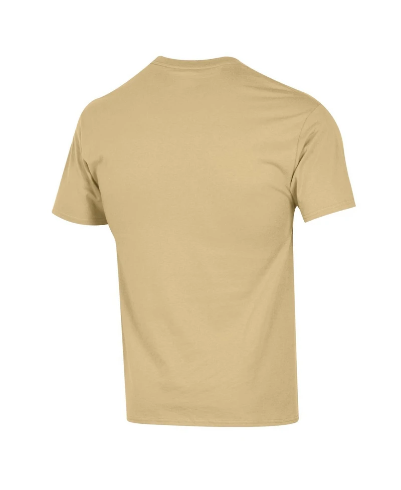 Champion Men's Champion Gold Ucf Knights Arch Over Logo T-Shirt