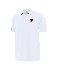 Antigua Men's White Texas A&M Aggies Era Polo Shirt