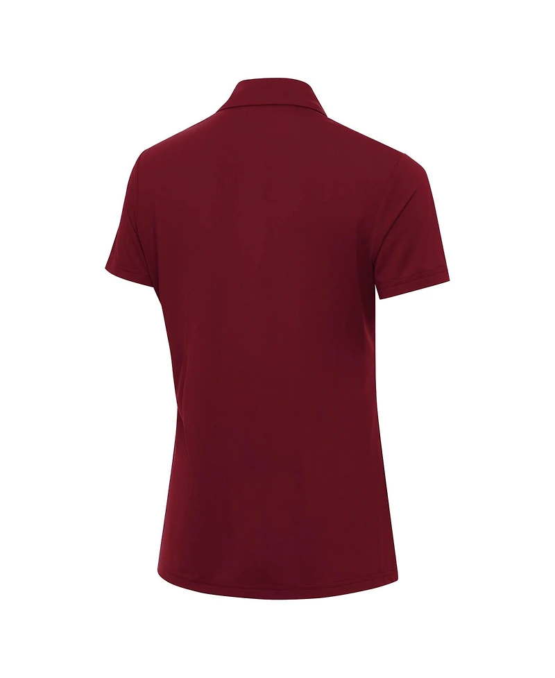 Antigua Women's Maroon Boston College Eagles Era Polo Shirt