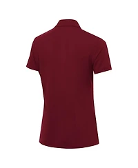 Antigua Women's Maroon Boston College Eagles Era Polo Shirt
