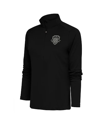 Antigua Women's Washington Spirit Tribute Half-Zip Jacket