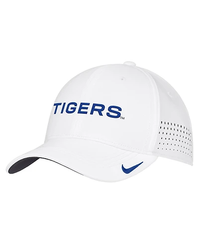 Nike Men's White Memphis Tigers 2026 On-Field AeroBill SwooshFlex Dri-fit Hat