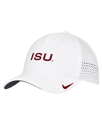 Nike Men's White Iowa State Cyclones 2026 On-Field AeroBill SwooshFlex Dri-fit Hat