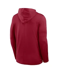 Nike Men's Cardinal Arkansas Razorbacks 2026 Sideline Dri-fit Lightweight Hoodie