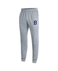 Champion Men's Heather Gray Detroit Tigers Power Blend Joggers