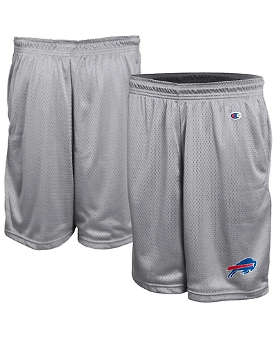 Champion Men's Gray Buffalo Bills Classic Mesh Shorts