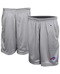 Champion Men's Gray Buffalo Bills Classic Mesh Shorts