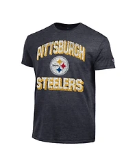 Champion Men's Heather Black Pittsburgh Steelers Ultimate Tri-Blend T-Shirt