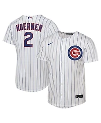 Nike Men's Nico Hoerner White Chicago Cubs Home Replica Jersey