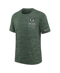 Nike Big Boys and Girls Green Bay Packers Sideline Velocity Dri-fit T-Shirt