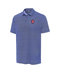 Antigua Men's Royal Chicago Cubs Mosaic Polo Shirt