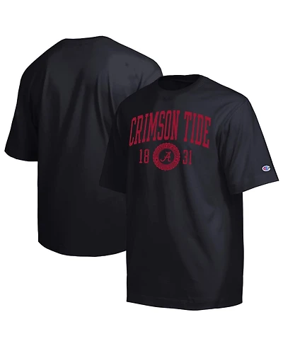 Champion Men's Black Alabama Crimson Tide Established Tradition Heavyweight T-Shirt