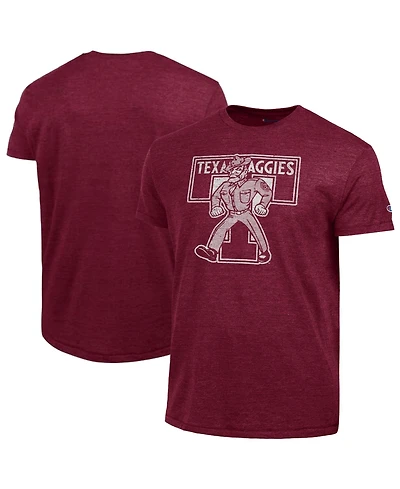 Champion Men's Maroon Texas A&M Aggies Vintage Triumph Tri-Blend T-Shirt