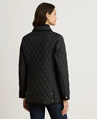 Lauren Ralph Women's Crested Quilted Jacket