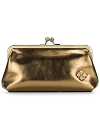 Patricia Nash Kisslock Mini Potenaz Leather Crossbody Bag